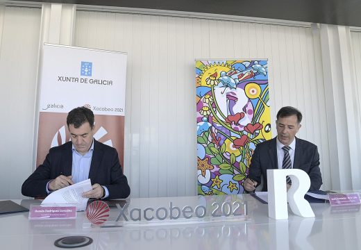 A Xunta suma un novo apoio ao Xacobeo 2021 tras asinar un acordo de patrocinio con R